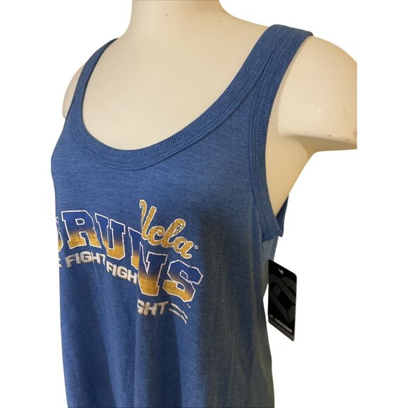 NEW California UCLA Bruins Loose Fit  Blue Tank Top Shirt Women's M - Picture 3 of 5